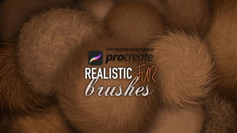 Procreate Fur Brush - Realistic Fur Brushes