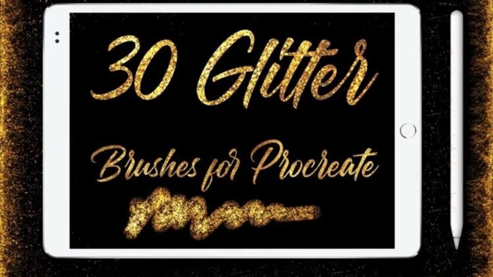 Procreate Glitter Brush - 5