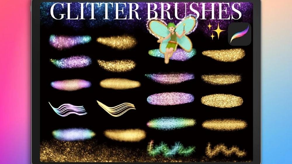 Procreate Glitter Brush - 6
