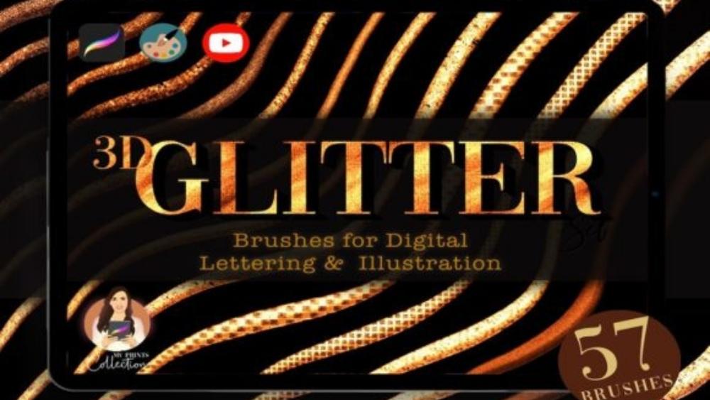 Procreate Glitter Brush - 9