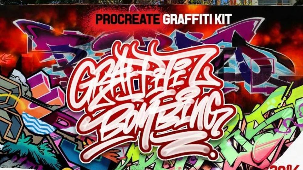 Procreate Graffiti Brushes - 2