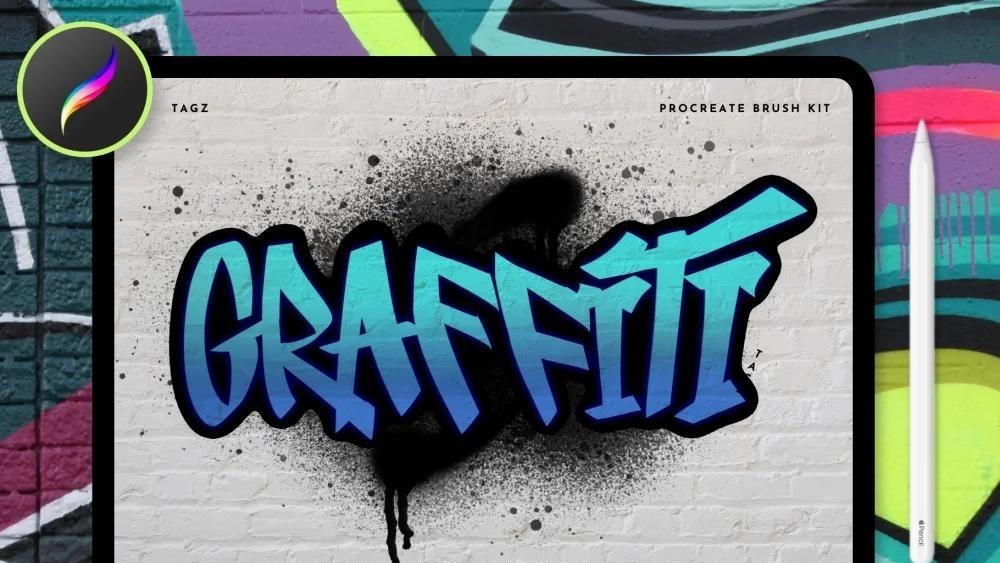 Procreate Graffiti Brushes - 5