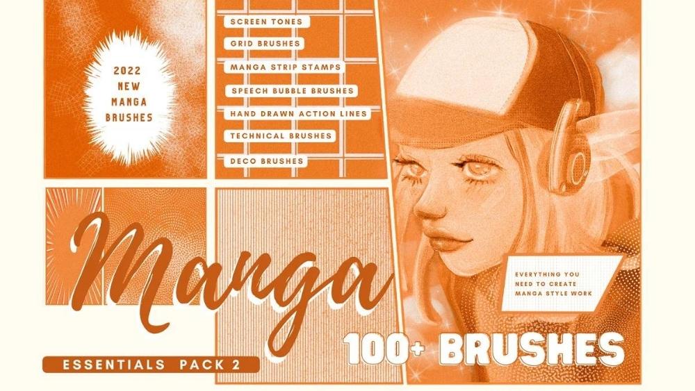 Procreate Manga Brushes 4