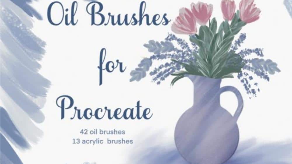 Procreate Oil Brushes - 15