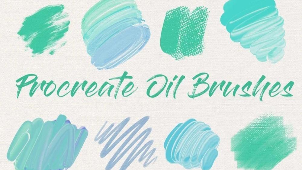 Procreate Oil Brushes - 9