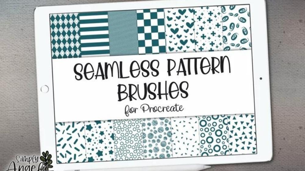 Procreate Pattern Brushes - 3