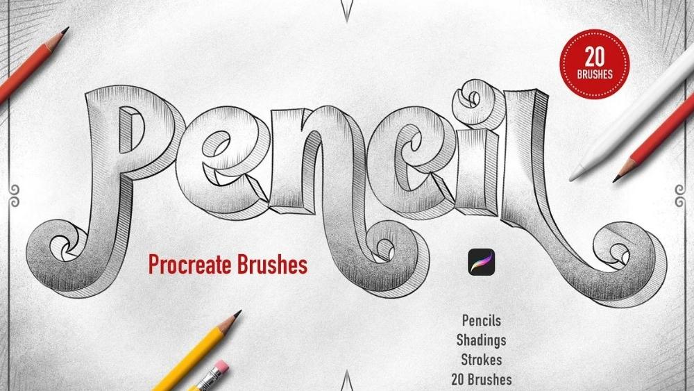 Procreate Pencil Brush - 10