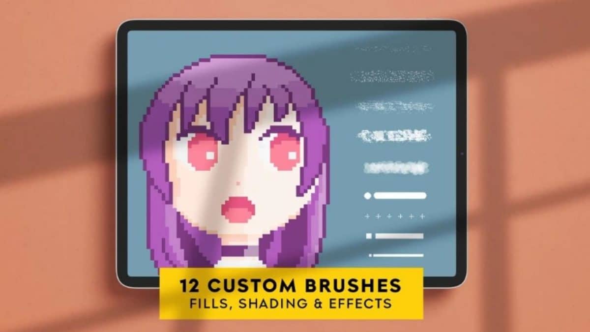 Procreate Pixel Brush Set 7