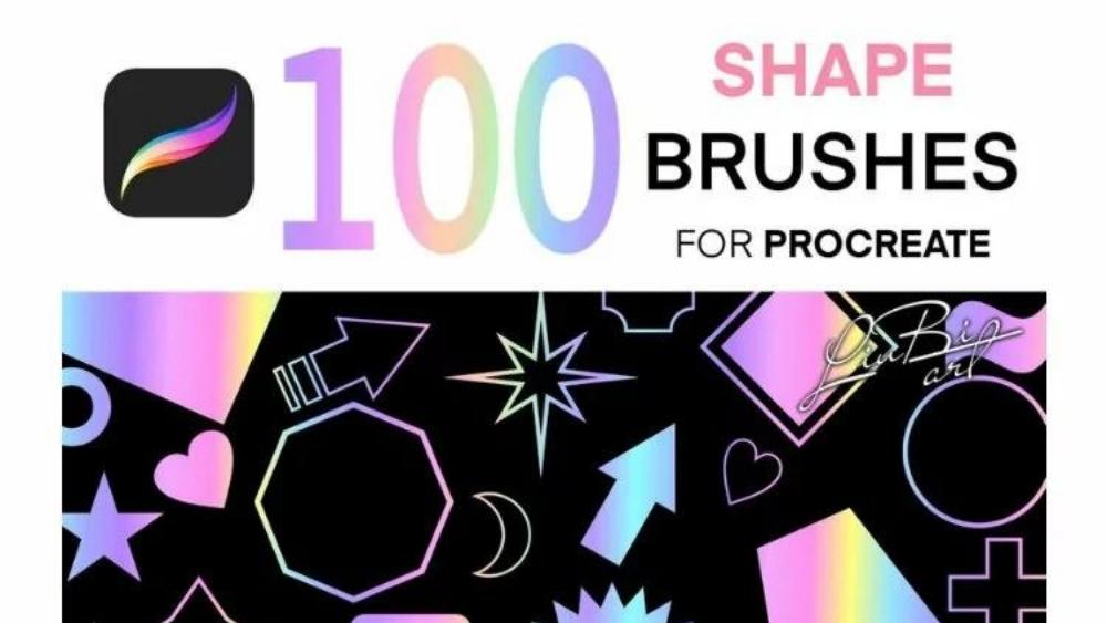 Procreate Shape Brushes 10