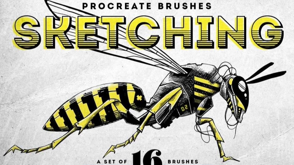 Procreate Sketch Brushes - 6