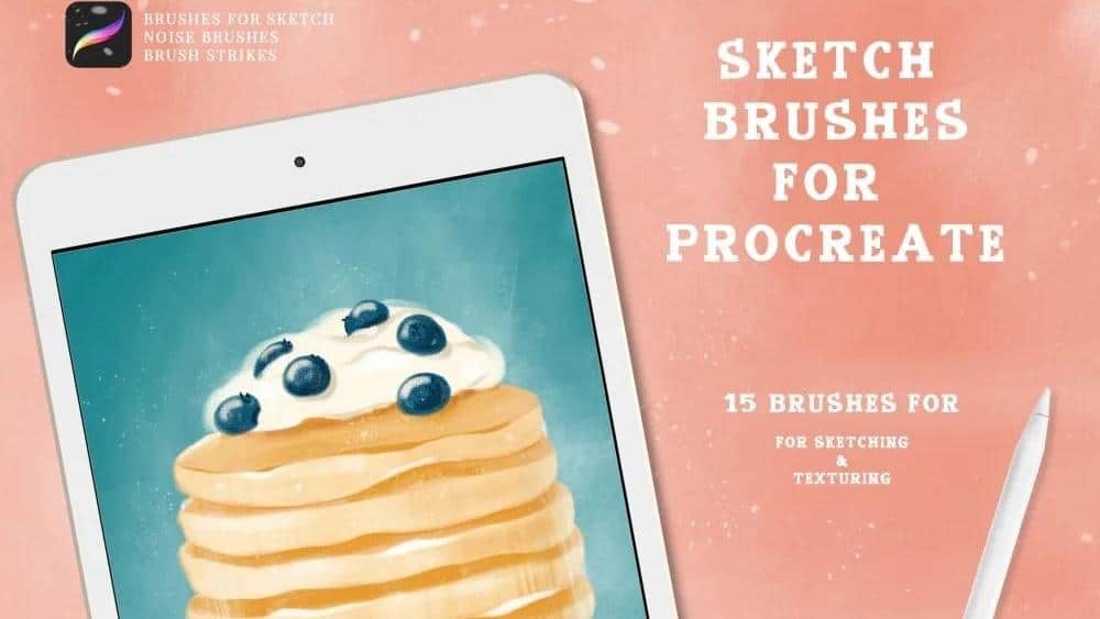 Procreate Sketch Brushes - 7