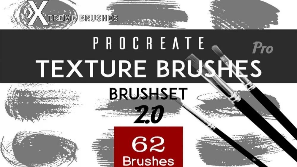 Procreate Texture Brushes - 4