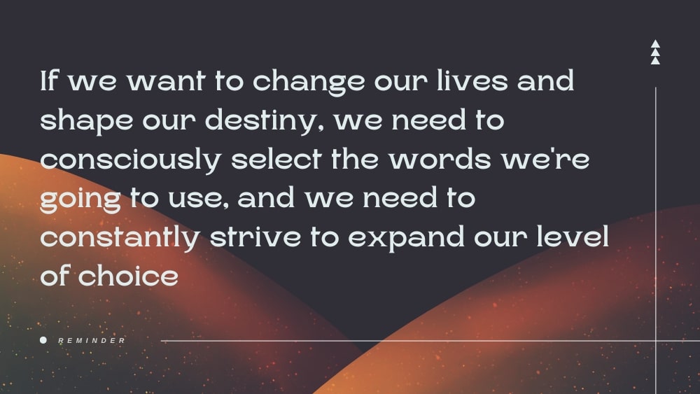 Quote about changing our lives Awaken The Giant Within