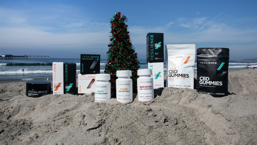 Resilience CBD Products at the Beach