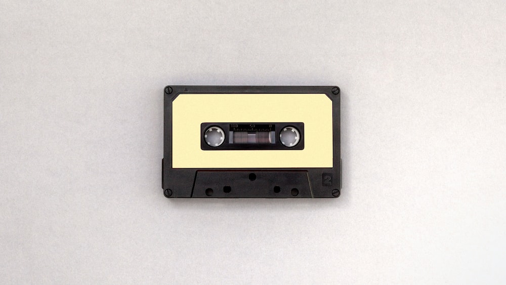 Retro Cassette for Mindful Music Listening.