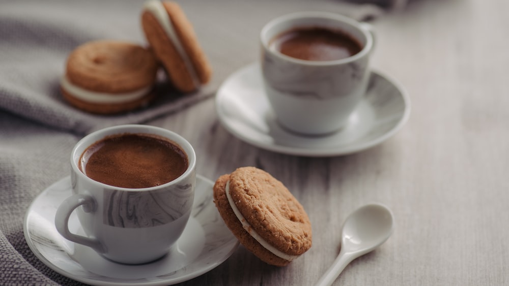 Revitalizing Daily Routine with Greek or Turkish Coffee and Oat Cookies