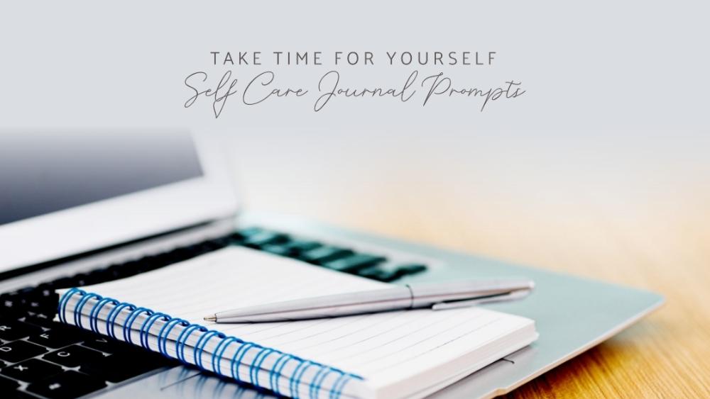 Self Care Journal Prompts Blog Banner