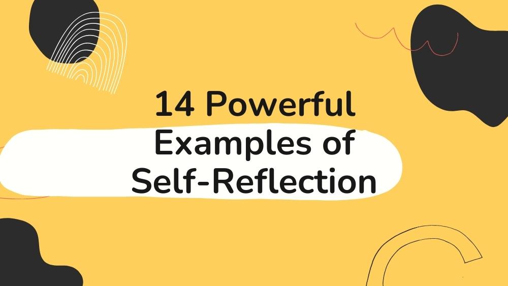 Self Reflection Examples