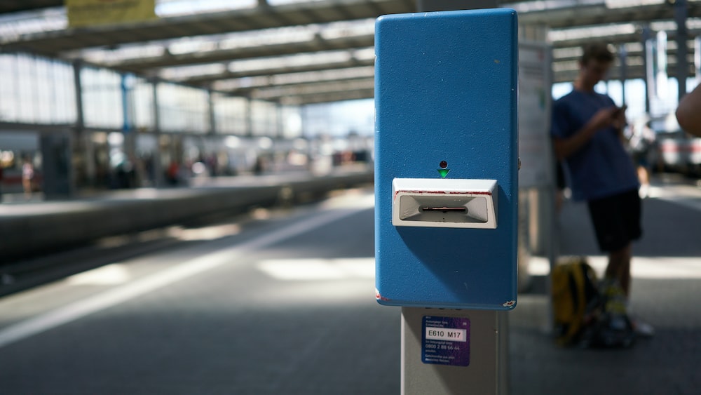 Validation Machine at Hauptbahnhof Railway Station
